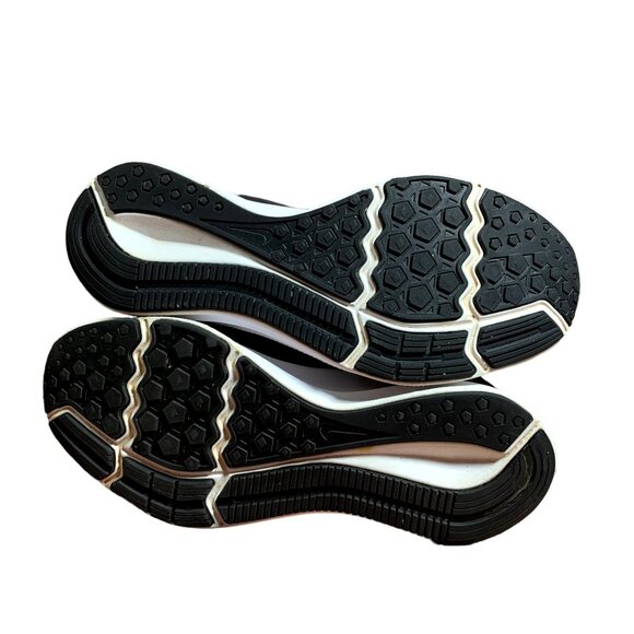 Nike Downshifter 8 Sneakers Youth 4.5 Gray Neon Swoosh Running Shoes 922853-008 - Picture 6 of 14